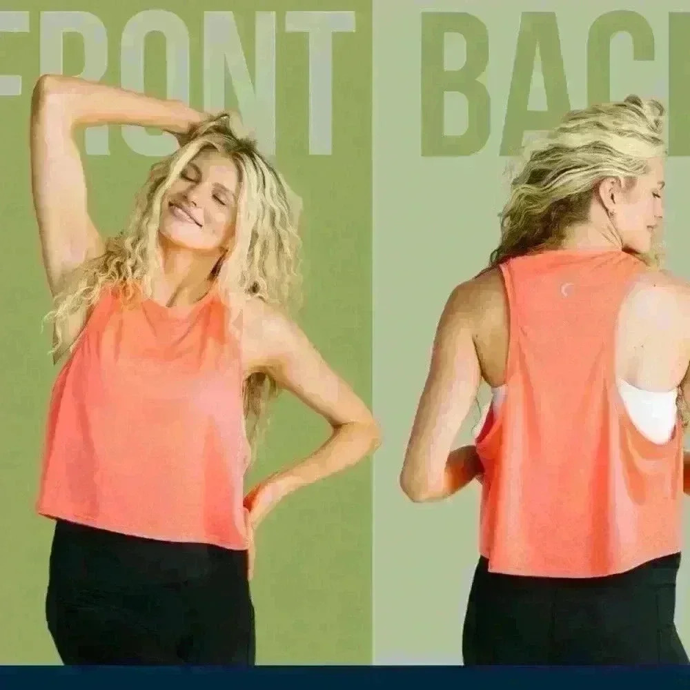 🆕 NWT Electric Coral Exhale Tank Size XXXL ( fits like an XL) - Picture 3 of 10